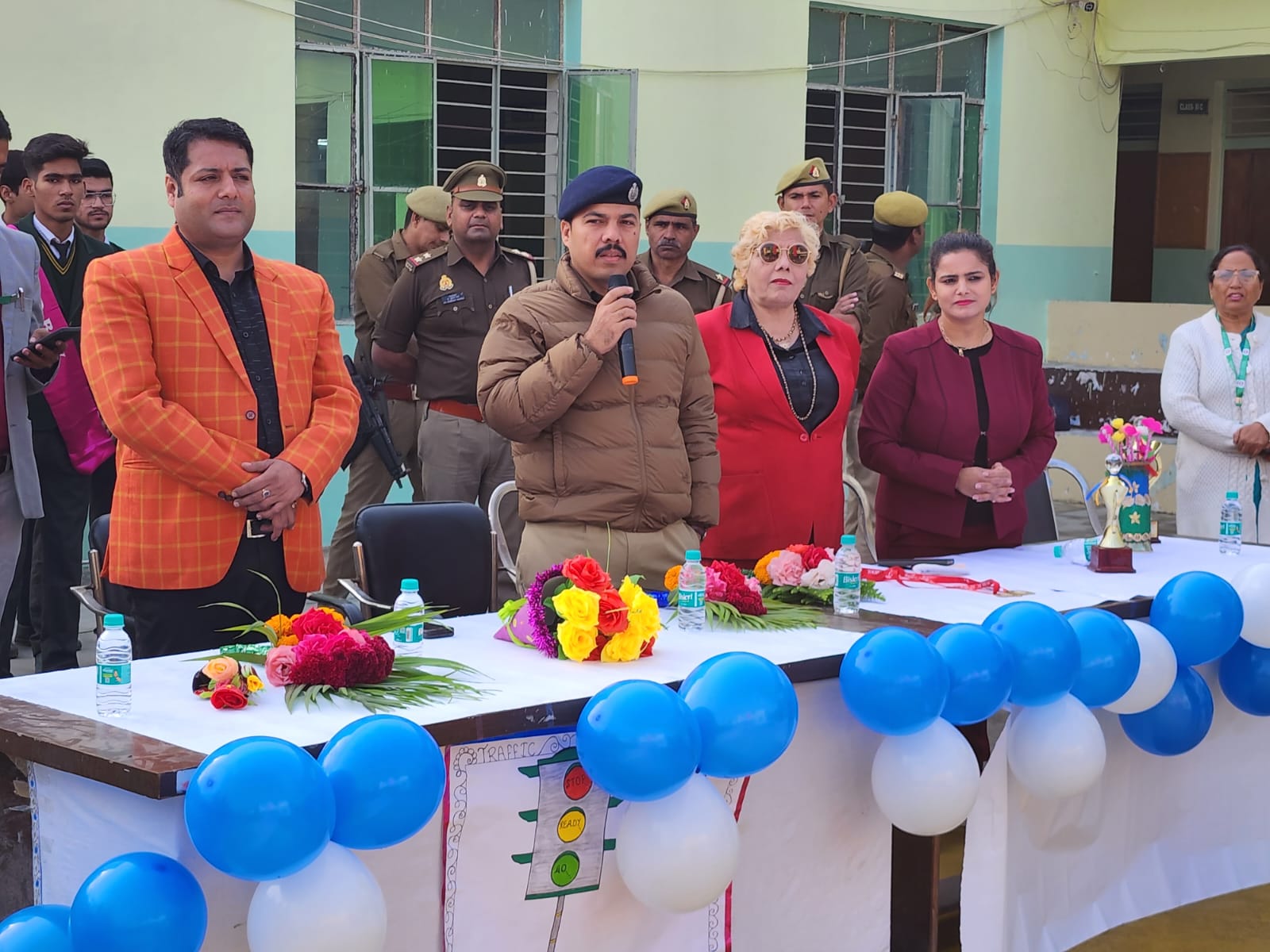 A Traffic Awareness Seminar was organized at St. Mary’s School