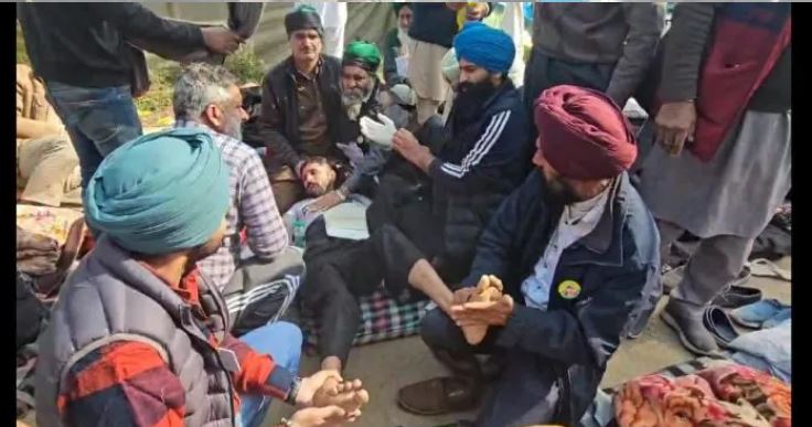 Farmer Protest: ਮਰਨ ਵਰਤ ’ਤੇ ਬੈਠੇ ਇਕ ਕਿਸਾਨ ਨੂੰ ਪਿਆ ਮਿਰਗੀ ਦਾ ਦੌਰਾ