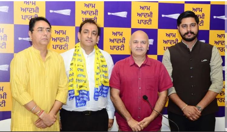 ਜਲੰਧਰ ਦਾ ਉਦਯੋਗਪਤੀ ਨਿਤਿਨ ਕੋਹਲੀ ‘ਆਪ’ ਵਿੱਚ ਸ਼ਾਮਲ