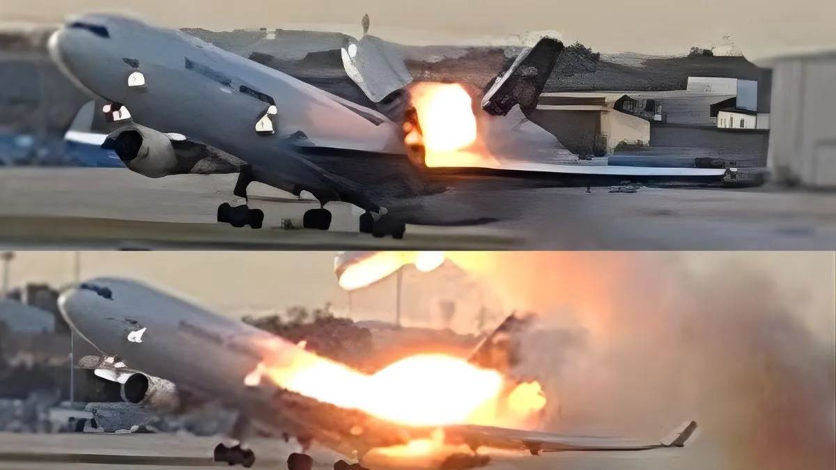 ਅੱਗ ਦੀਆਂ ਲਪਟਾਂ ਨਾਲ ਹਵਾ ‘ਚ ਉੱਡਦਾ ਜਹਾਜ਼… ਅਮਰੀਕੀ UPS MD-11 ਜਹਾਜ਼ ਕ੍ਰੈਸ਼ ਦਾ ਖ਼ੌਫਨਾਕ ਵੀਡੀਓ ਆਇਆ ਸਾਹਮਣੇ